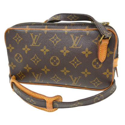 Louis Vuitton Pochette Marly Bandouliere Bag Monogram Canvas Brown Canvas Shoulder Bag Bag (   )