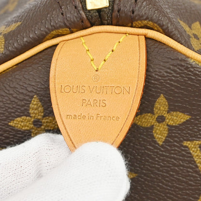 Louis Vuitton Keepall Bag Monogram Canvas Brown Canvas Travel Bag Bag (   )