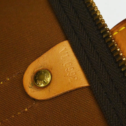 Louis Vuitton Keepall Bandouliere Bag Monogram Canvas Brown Canvas Travel Bag Bag (   )