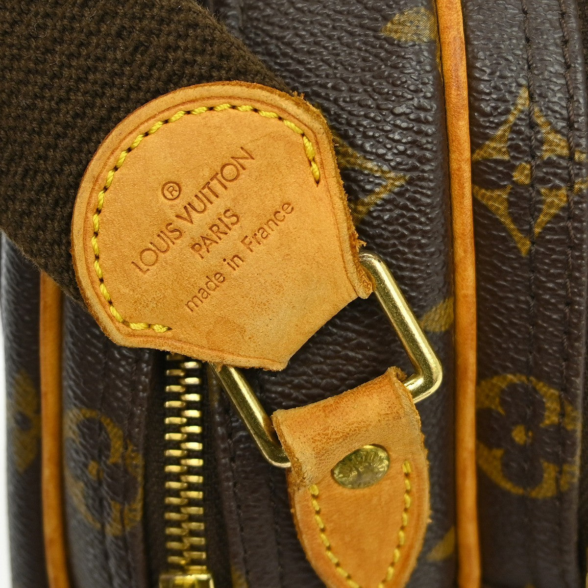 Louis Vuitton Reporter Bag Monogram Canvas Brown Canvas Shoulder Bag Bag (   )
