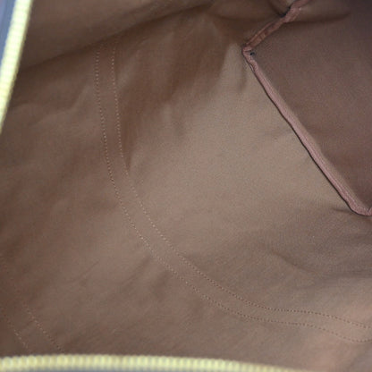 Louis Vuitton Keepall Bag Monogram Canvas Brown Canvas Travel Bag Bag (   )