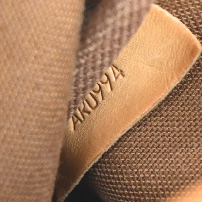 Louis Vuitton Saumur Handbag Monogram Canvas Brown Canvas Shoulder Bag Bag (   )