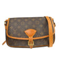 Louis Vuitton Sologne Handbag Monogram Canvas Brown Canvas Shoulder Bag Bag (   )