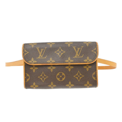 Louis Vuitton Florentine Waist Bag Monogram Canvas Brown Canvas Clutche & Pouche Bag (   )