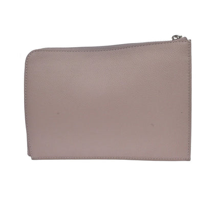 Louis Vuitton Zip Around Pochette Jour Leather Beige Leather Clutche & Pouche Bag (   )