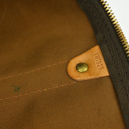 Louis Vuitton Keepall Bandouliere Bag Monogram Canvas Brown Canvas Travel Bag Bag (   )