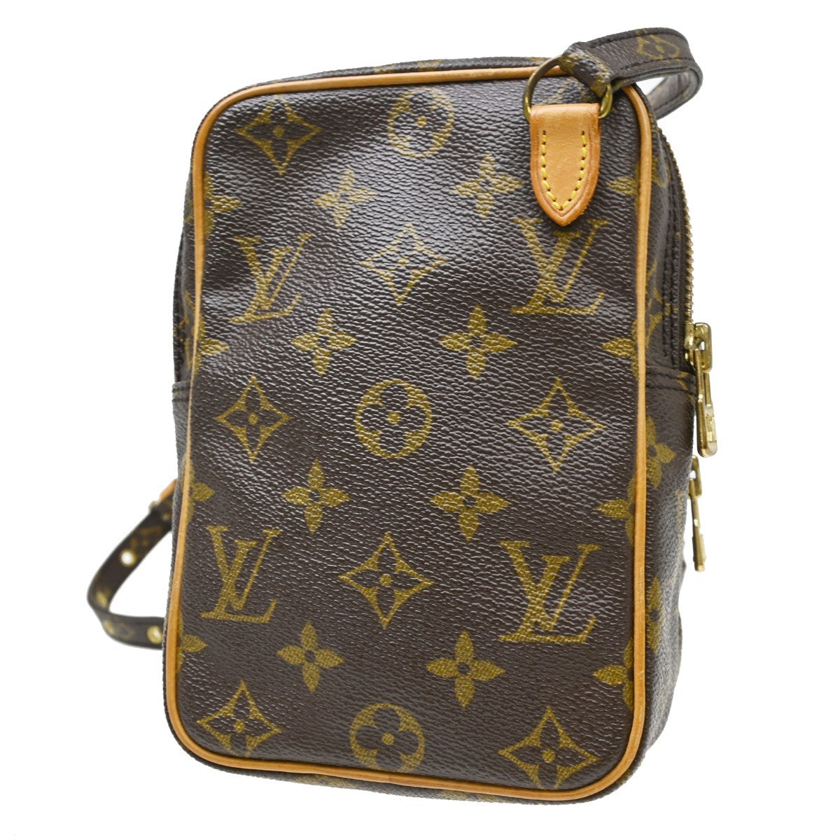 Louis Vuitton Amazone Bag Monogram Canvas Brown Canvas Shoulder Bag Bag (   )