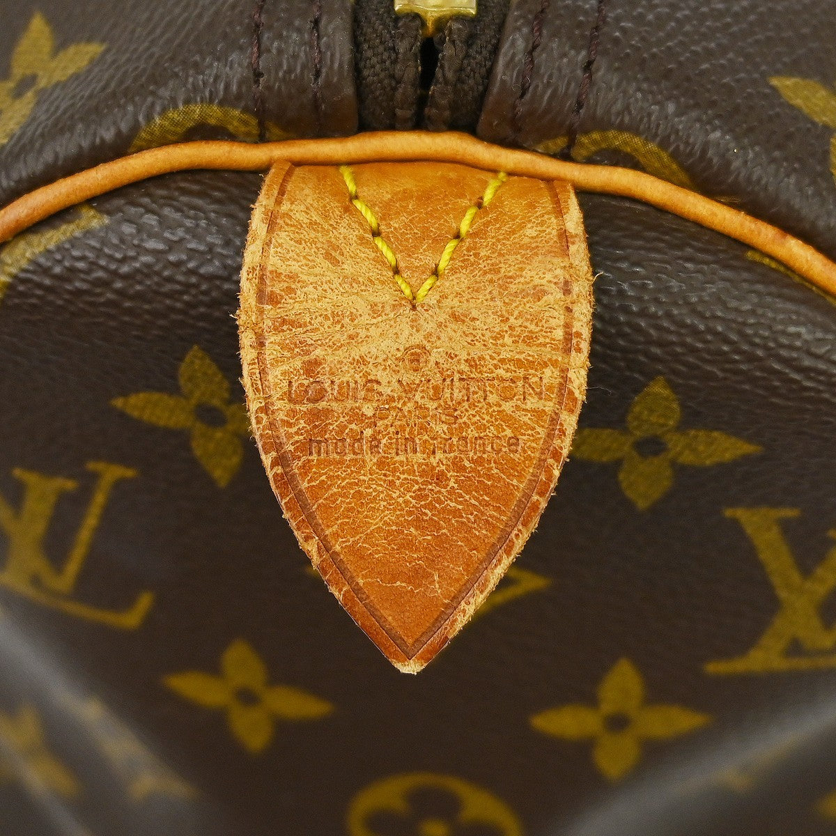Louis Vuitton Keepall Bag Monogram Canvas Brown Canvas Travel Bag Bag (   )