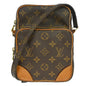 Louis Vuitton Amazone Bag Monogram Canvas Brown Canvas Shoulder Bag Bag (   )
