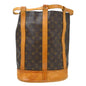Louis Vuitton Randonnee Backpack Monogram Canvas Brown Canvas Backpack Bag (   )