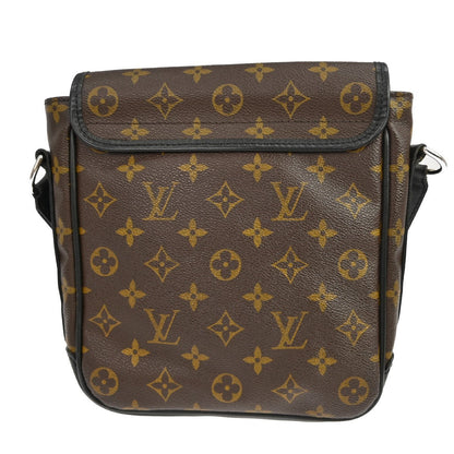 Louis Vuitton Bass Messenger Bag Macassar Monogram Canvas Brown Canvas Shoulder Bag Bag (   )