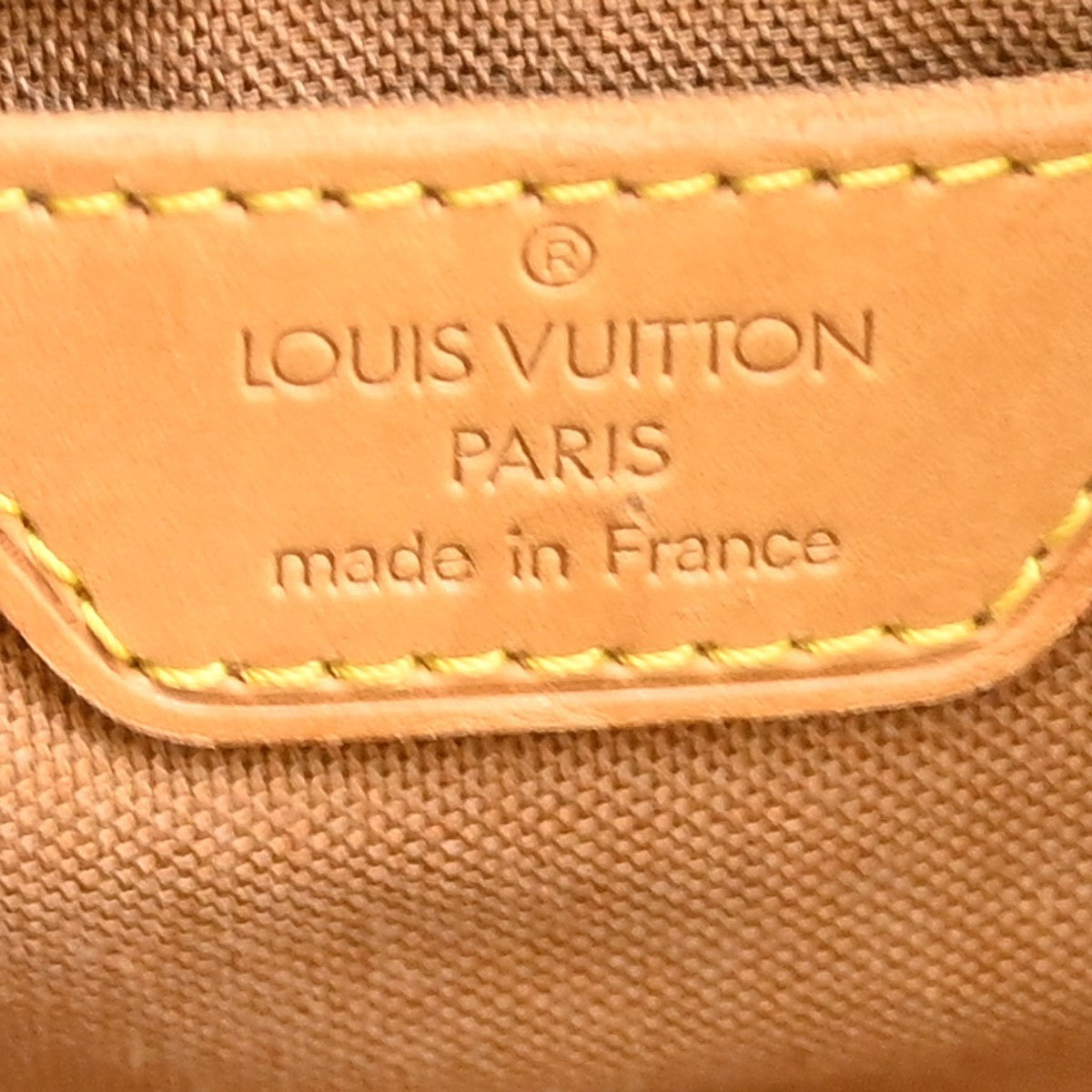 Louis Vuitton Vintage Montsouris Backpack Monogram Canvas Brown Canvas Backpack Bag (   )