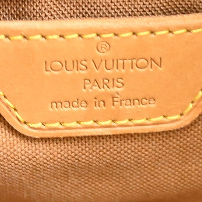 Louis Vuitton Vintage Montsouris Backpack Monogram Canvas Brown Canvas Backpack Bag (   )