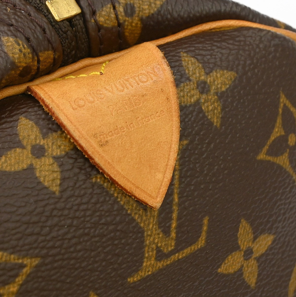 Louis Vuitton Keepall Bag Monogram Canvas Brown Canvas Travel Bag Bag (   )