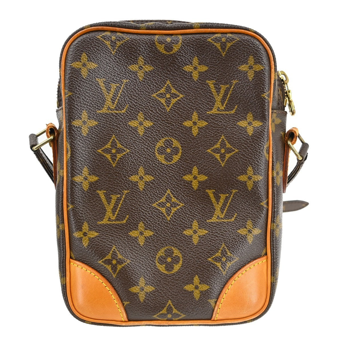 Louis Vuitton Amazone Bag Monogram Canvas Brown Canvas Shoulder Bag Bag (   )
