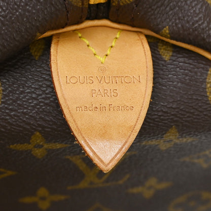 Louis Vuitton Keepall Bag Monogram Canvas Brown Canvas Travel Bag Bag (   )