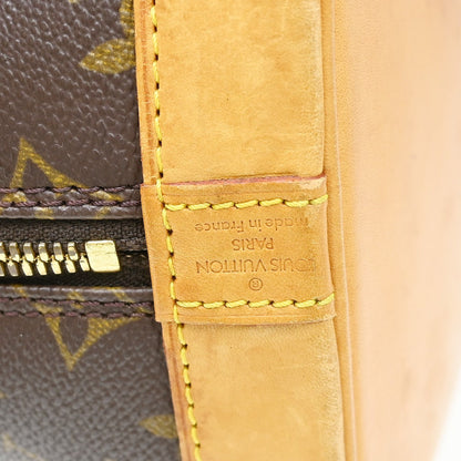 Louis Vuitton Alma Handbag Monogram Canvas Brown Canvas Handbag (   )