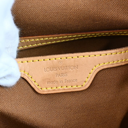 Louis Vuitton Vintage Montsouris Backpack Monogram Canvas Brown Canvas Backpack Bag (   )