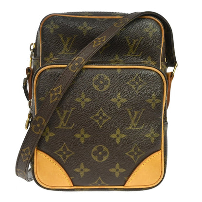 Louis Vuitton Amazone Bag Monogram Canvas Brown Canvas Shoulder Bag Bag (   )