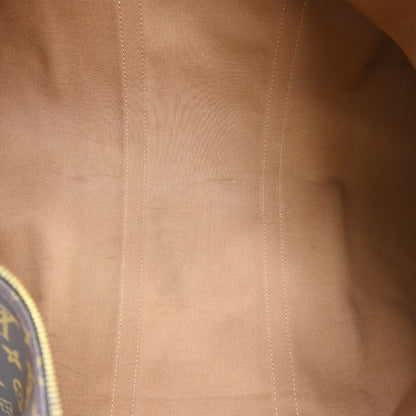 Louis Vuitton Keepall Bag Monogram Canvas Brown Canvas Travel Bag Bag (   )