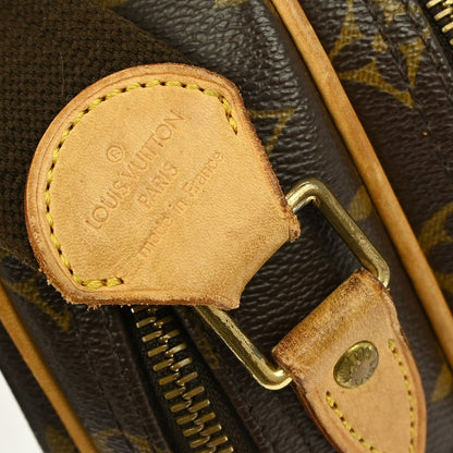Louis Vuitton Reporter Bag Monogram Canvas Brown Canvas Shoulder Bag Bag (   )