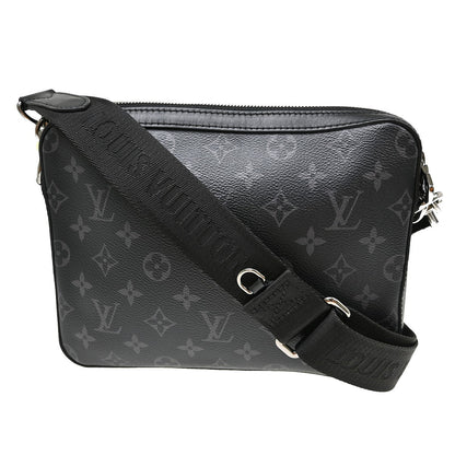Louis Vuitton Trio Messenger Bag Reverse Monogram Eclipse Canvas Black Canvas Shoulder Bag Bag (   )