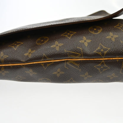 Louis Vuitton Musette Handbag Monogram Canvas Brown Canvas Shoulder Bag Bag (   )