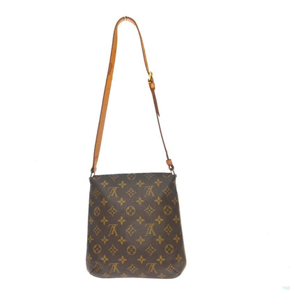 Louis Vuitton Musette Salsa Handbag Monogram Canvas Brown Canvas Shoulder Bag Bag (   )
