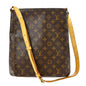 Louis Vuitton Musette Salsa Handbag Monogram Canvas Brown Canvas Shoulder Bag Bag (   )