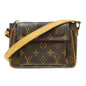 Louis Vuitton Viva Cite Handbag Monogram Canvas Brown Canvas Shoulder Bag Bag (   )