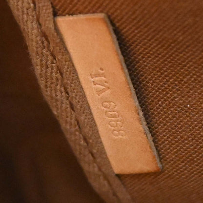 Louis Vuitton Saumur Handbag Monogram Canvas Brown Canvas Shoulder Bag Bag (   )