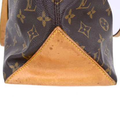 Louis Vuitton Cabas Mezzo Monogram Canvas Brown Canvas Tote Bag Bag (   )