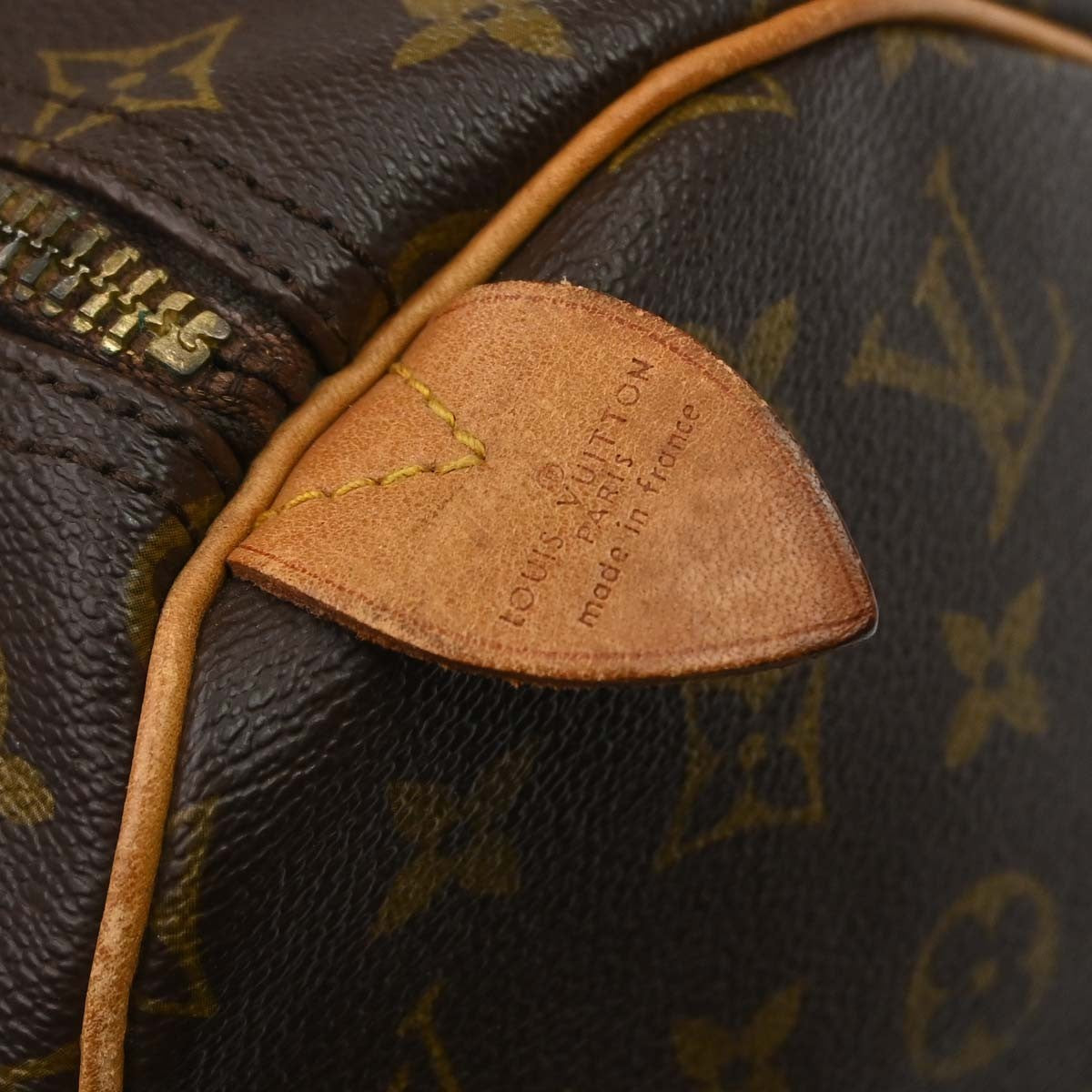 Louis Vuitton Keepall Bag Monogram Canvas Brown Canvas Travel Bag Bag (   )