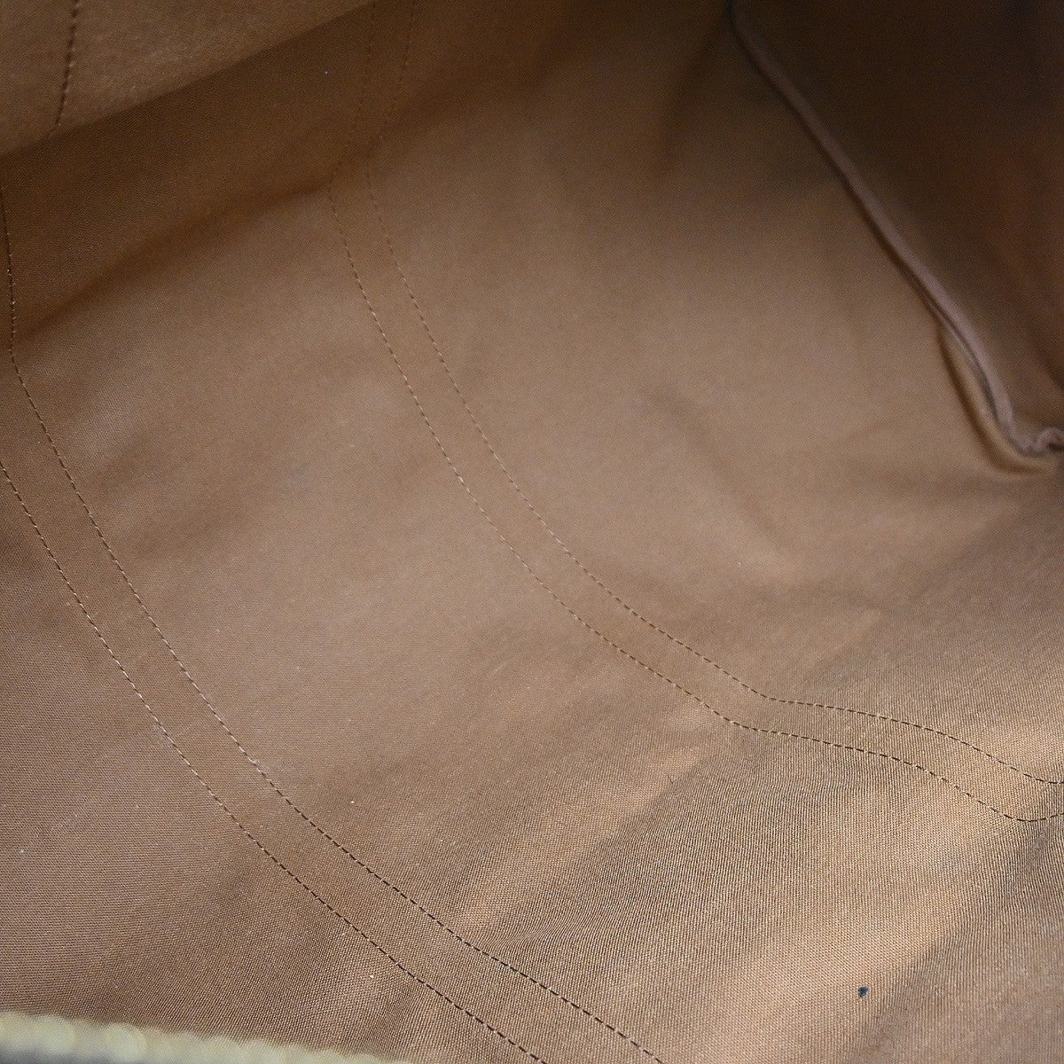 Louis Vuitton Keepall Bag Monogram Canvas Brown Canvas Travel Bag Bag (   )