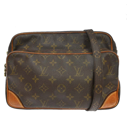 Louis Vuitton Nil Messenger Bag Monogram Canvas Brown Canvas Shoulder Bag Bag (   )