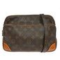 Louis Vuitton Nil Messenger Bag Monogram Canvas Brown Canvas Shoulder Bag Bag (   )