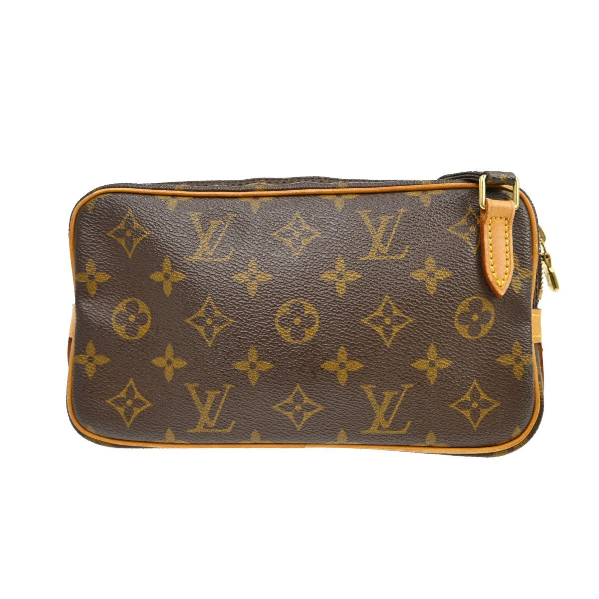 Louis Vuitton Pochette Marly Bandouliere Bag Monogram Canvas Brown Canvas Shoulder Bag Bag (   )