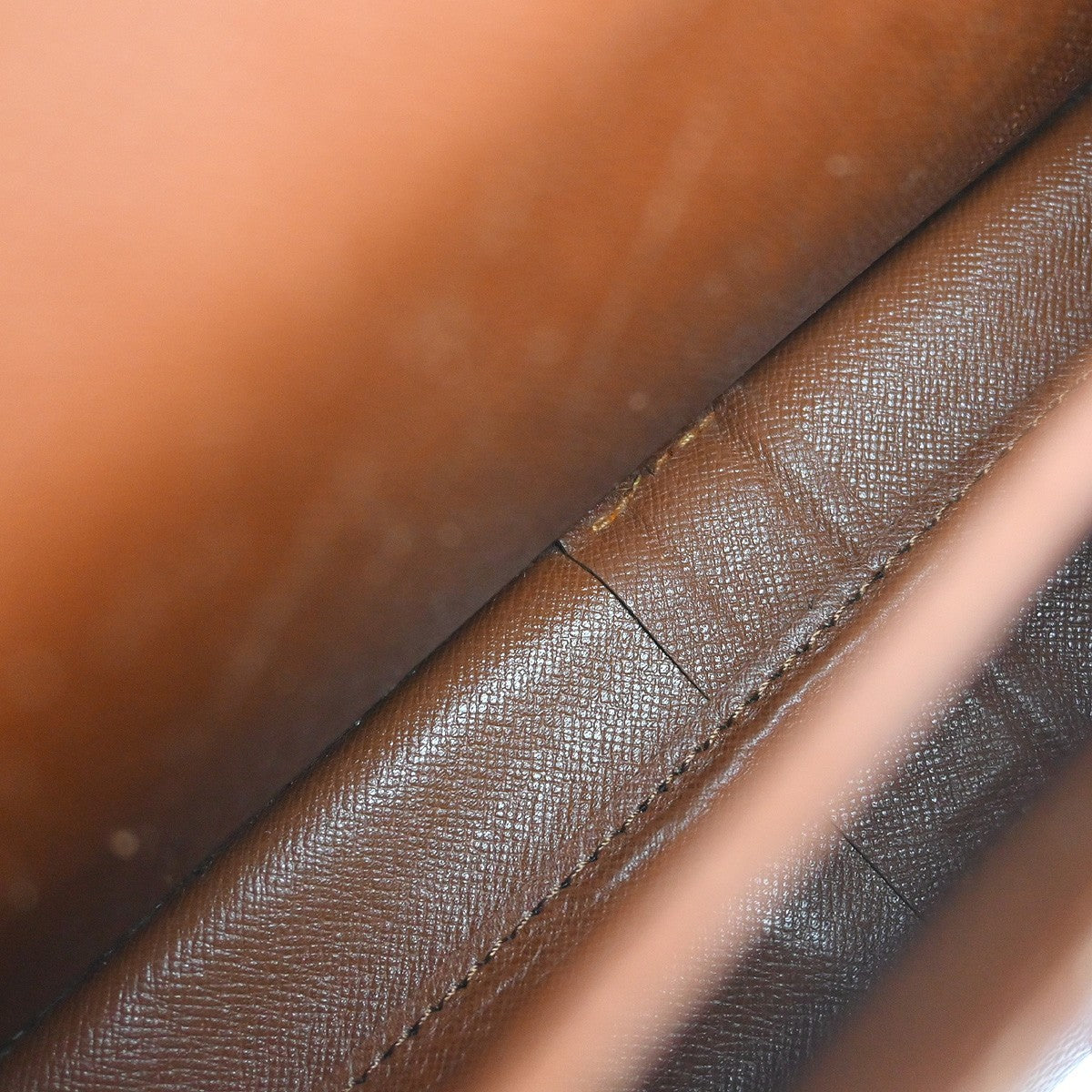 Louis Vuitton Cartouchiere Handbag Monogram Canvas Brown Canvas Shoulder Bag Bag (   )