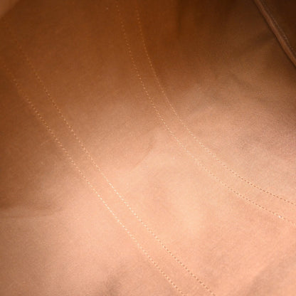 Louis Vuitton Keepall Bag Monogram Canvas Brown Canvas Travel Bag Bag (   )