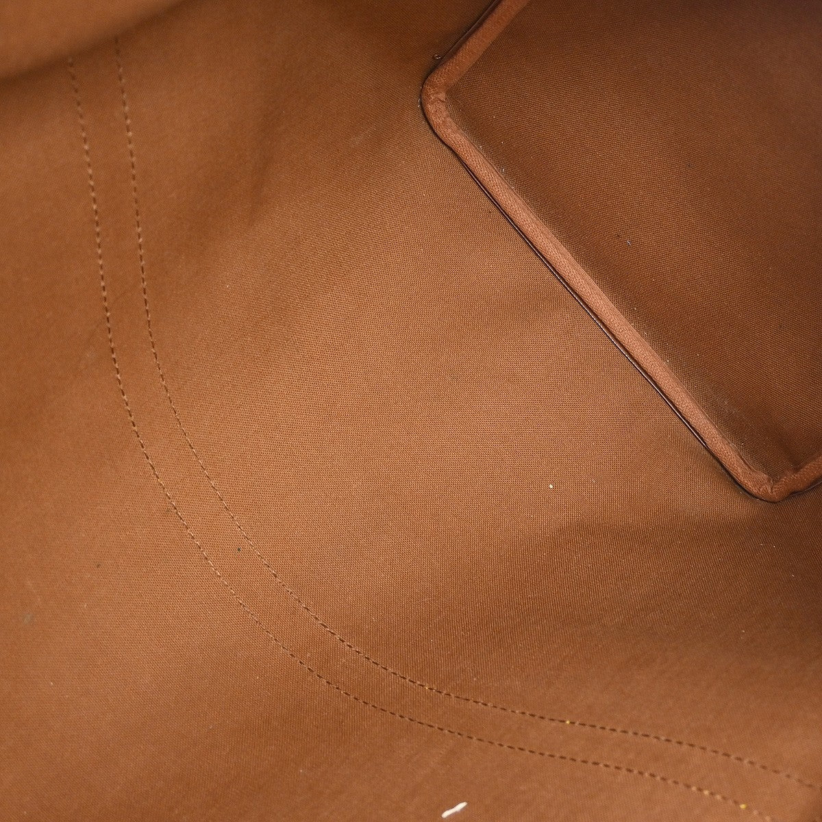 Louis Vuitton Keepall Bag Monogram Canvas Brown Canvas Travel Bag Bag (   )