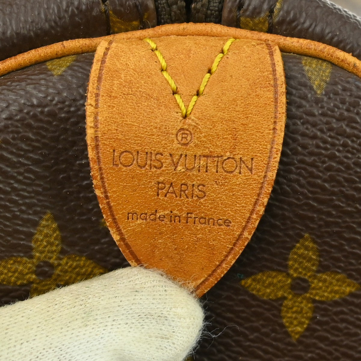 Louis Vuitton Keepall Bag Monogram Canvas Brown Canvas Travel Bag Bag (   )