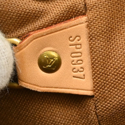 Louis Vuitton Vintage Montsouris Backpack Monogram Canvas Brown Canvas Backpack Bag (   )