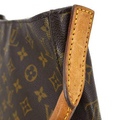 Louis Vuitton Monogram Looping Handbag Monogram Canvas Brown Canvas Shoulder Bag Bag (   )