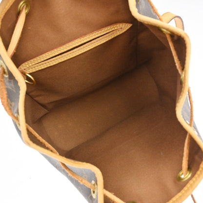 Louis Vuitton Vintage Montsouris Backpack Monogram Canvas Brown Canvas Backpack Bag (   )