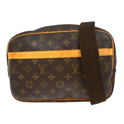 Louis Vuitton Reporter Bag Monogram Canvas Brown Canvas Shoulder Bag Bag (   )