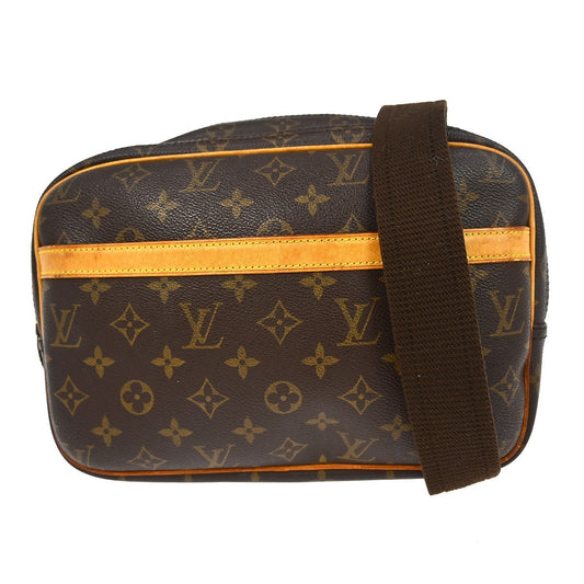Louis Vuitton Reporter Bag Monogram Canvas Brown Canvas Shoulder Bag Bag (   )
