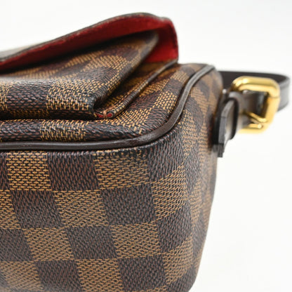 Louis Vuitton Ravello Handbag Damier Brown Canvas Shoulder Bag Bag (   )