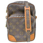 Louis Vuitton Amazone Bag Monogram Canvas Brown Canvas Shoulder Bag Bag (   )