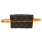 Louis Vuitton Florentine Waist Bag Monogram Canvas Brown Canvas Clutche & Pouche Bag (   )