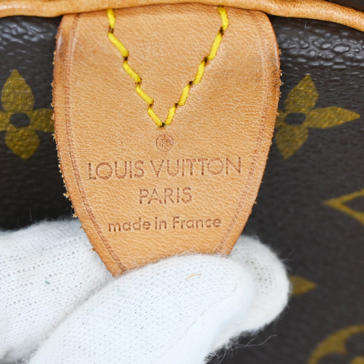 Louis Vuitton Keepall Bag Monogram Canvas Brown Canvas Travel Bag Bag (   )
